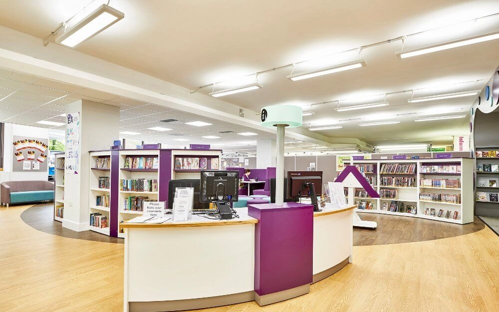 Lighting For Library Reception Desk 